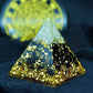 Frendorf | Anahata Chakra Lebensblume Kristall Obsidian