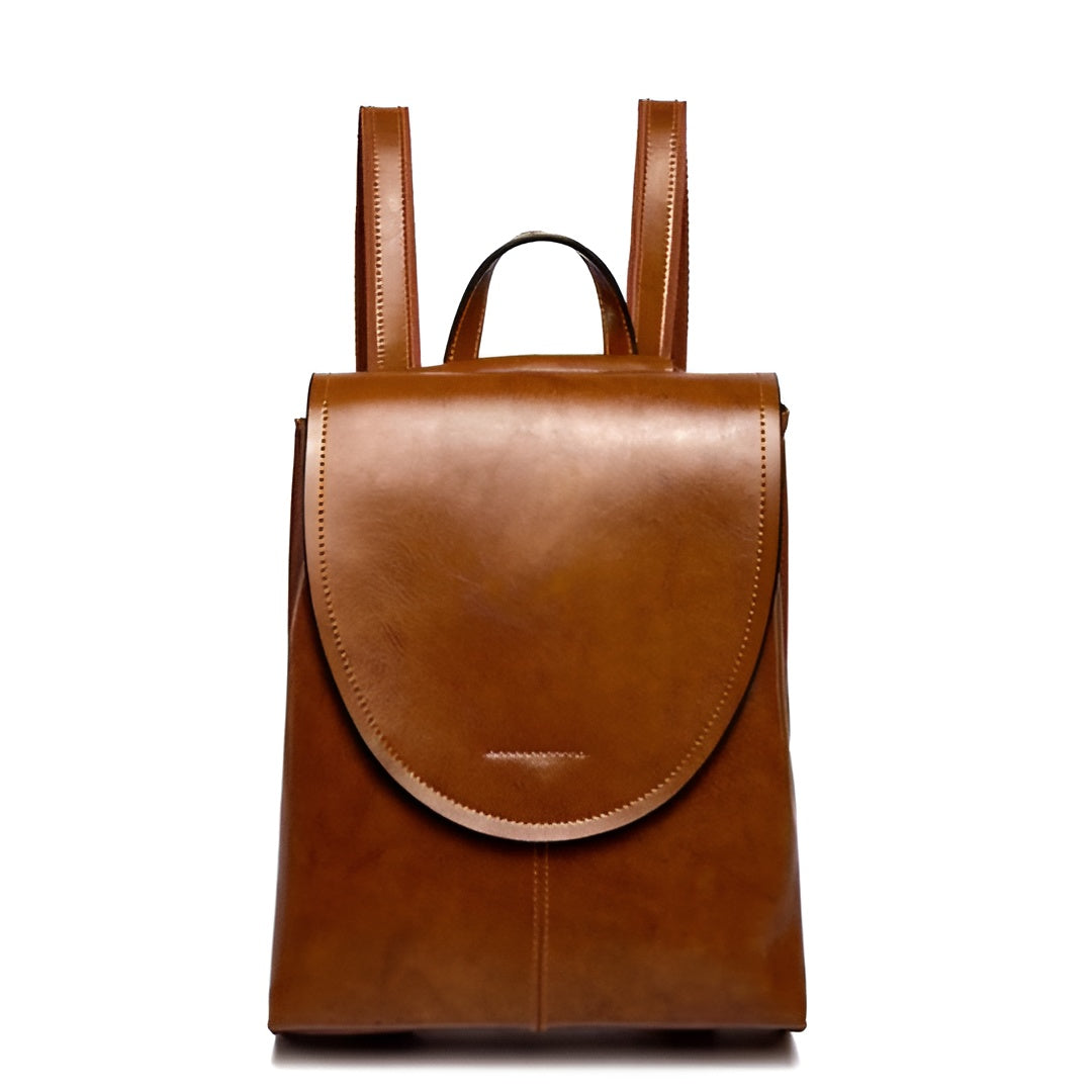 Frendorf | Anniene Bag - Modischer Luxuriöser Leder Laptop Rucksack für Frauen