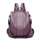 Frendorf | Diebstahlsicherer Lederrucksack für Damen im Vintage-Stil