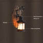 Frendorf | Antike Holz Landhaus Stil Wandlampe