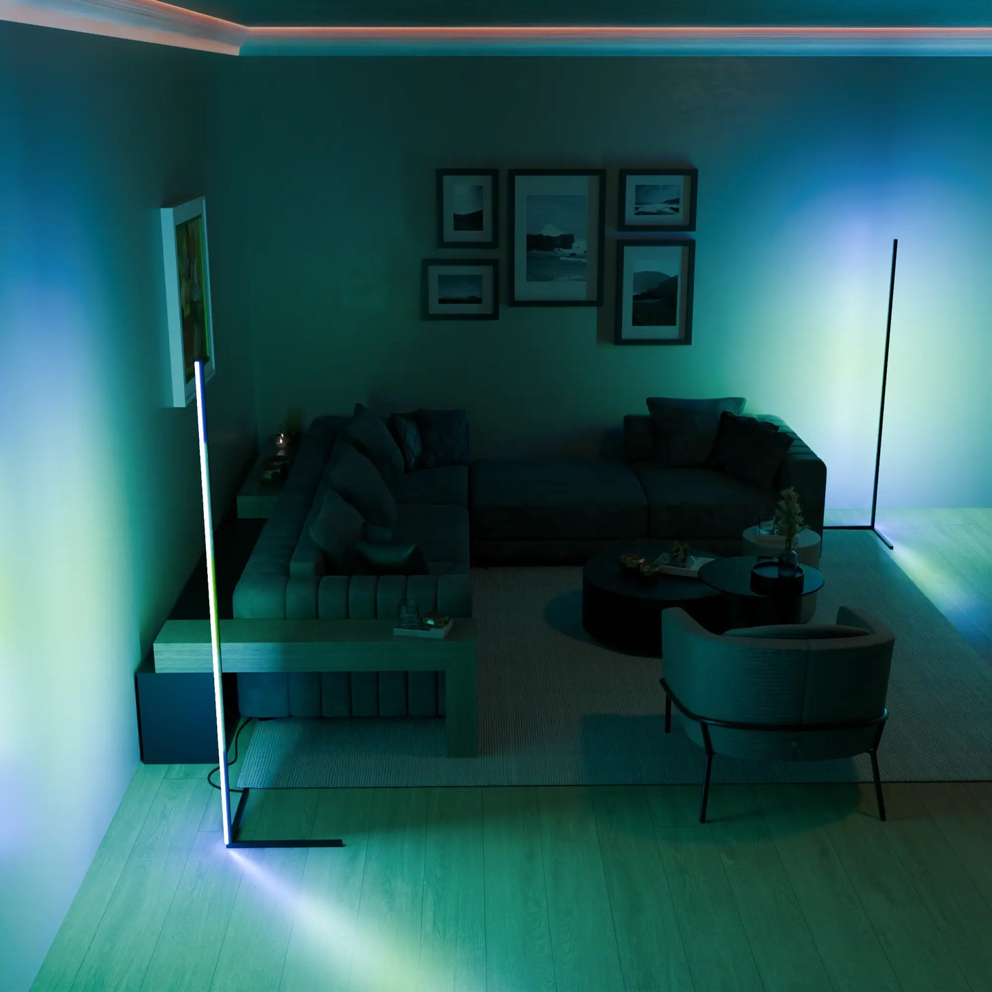 Frendorf | Luna Stehlampe - Moderne Lampe für stilvolle Interieurs