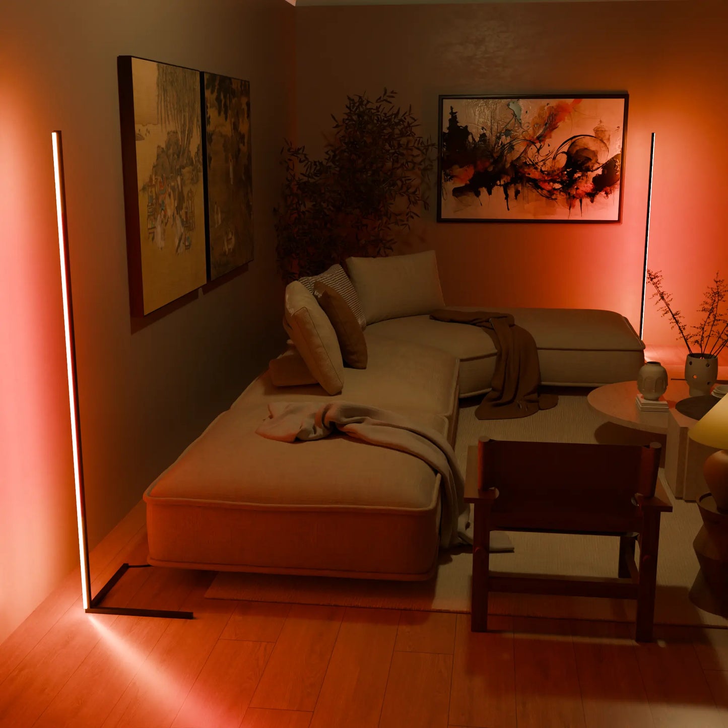 Frendorf | Luna Stehlampe - Moderne Lampe für stilvolle Interieurs