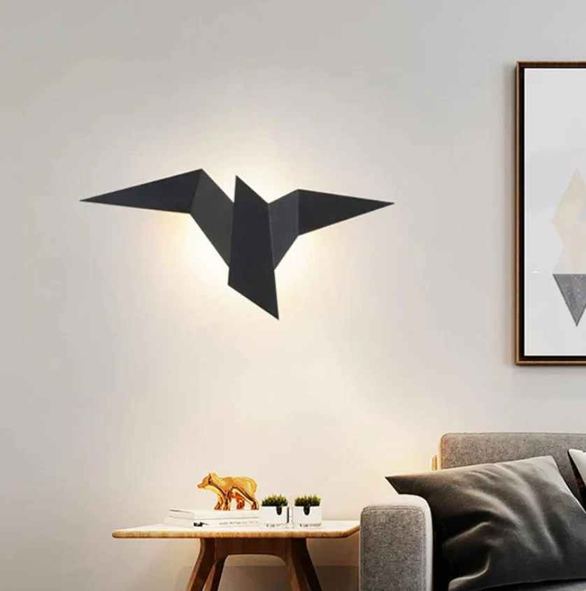 Frendorf | LumeNest – Künstlerische Vogel-Wandlampe für einen modernen Akzent