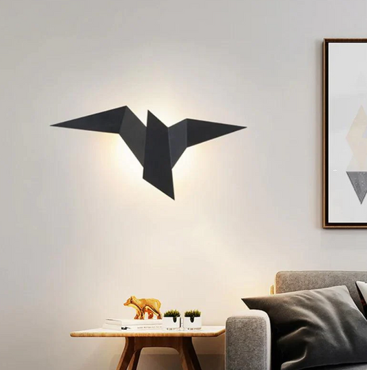 Frendorf | LumeNest – Künstlerische Vogel-Wandlampe für einen modernen Akzent