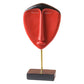 Kunsthandwerk Gesicht Statue Modell Figur Skulptur Zuhause Wohnzimmer Kunst Ornamente