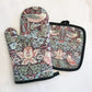 Frendorf | Art Floral Pflanzenmuster Ofenhandschuh