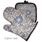 Frendorf | Art Floral Pflanzenmuster Ofenhandschuh