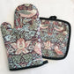 Frendorf | Art Floral Pflanzenmuster Ofenhandschuh
