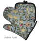 Frendorf | Art Floral Pflanzenmuster Ofenhandschuh