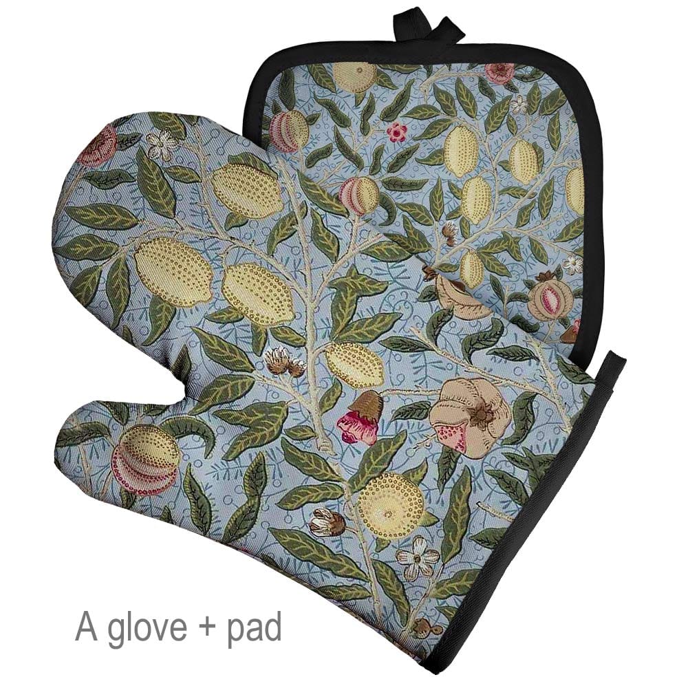 Frendorf | Art Floral Pflanzenmuster Ofenhandschuh