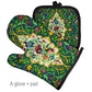 Frendorf | Art Floral Pflanzenmuster Ofenhandschuh