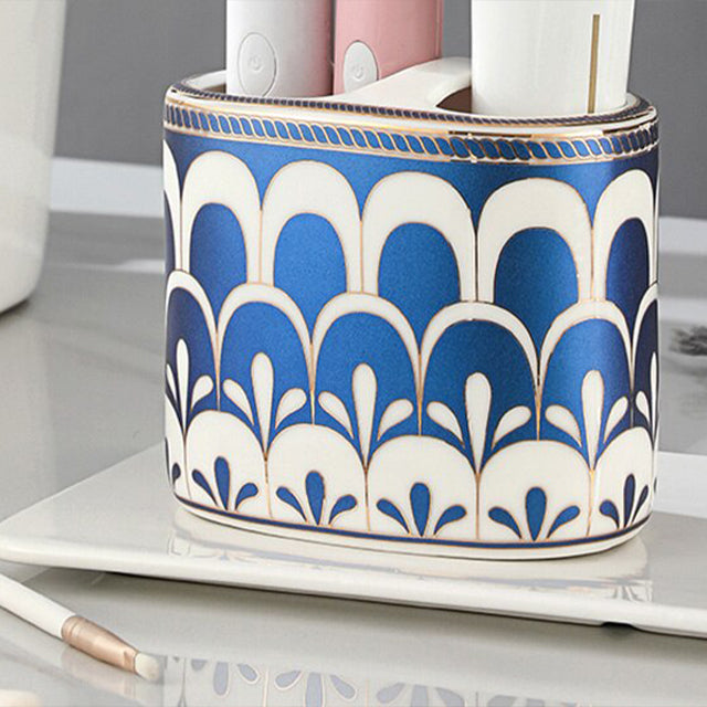 Luxuriöser Art Deco Badezimmer-Accessoireshalter