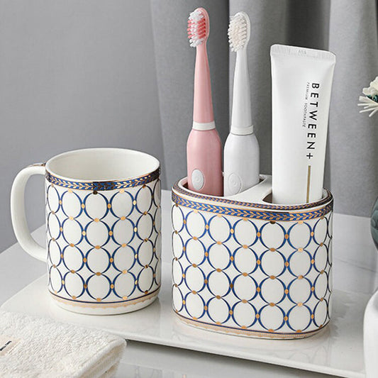 Luxuriöser Art Deco Badezimmer-Accessoireshalter