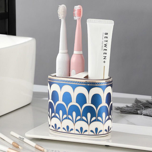 Luxuriöser Art Deco Badezimmer-Accessoireshalter