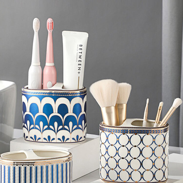 Luxuriöser Art Deco Badezimmer-Accessoireshalter
