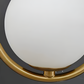 Frendorf | ArtLoop Wandleuchte - Teardrop Frosted Glass Wandlampe - Sphere Wandlampe Design - Artistic Wandleuchten LED