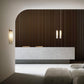 Frendorf | Glaceo Lux Wandlicht | Kunstglas-Wandleuchte | Modernes Design | LED-Beleuchtung für Zuhause