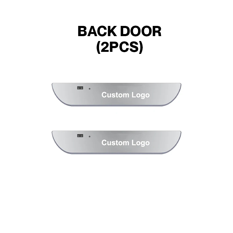 Frendorf | 4 Stück anpassbare drahtlose Auto-Sensing LED-Autotürenleistenlichter für alle Automodelle