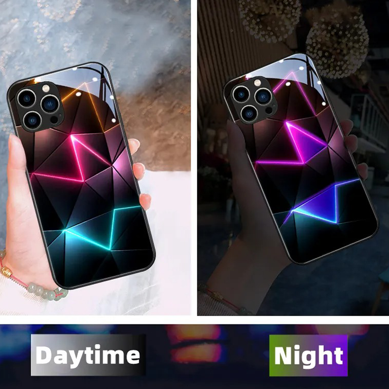 Frendorf | Glühendes Luminous Beleuchtetes Smart Sprachgesteuertes Cover Für Iphone & Samsung Smartphone Serie