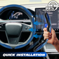 Frendorf | DriveStyle Lenkradbezug 36 cm | Rutschfester Auto-Lenkradschutz | Hochwertiges Material | Komfort und Stil