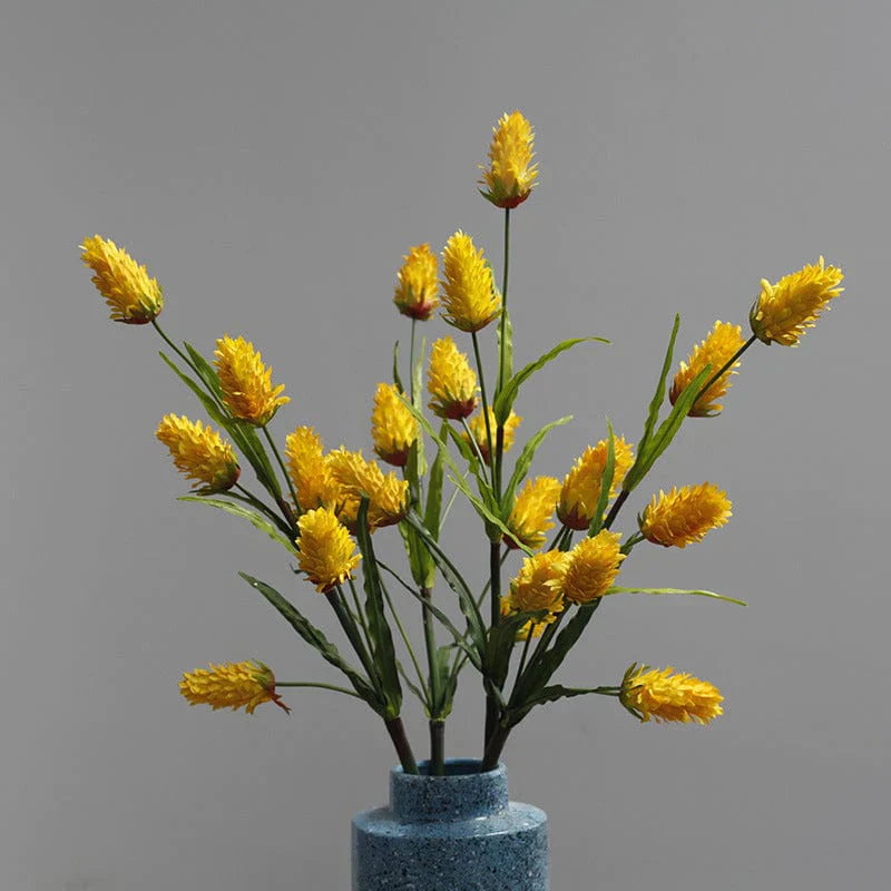 Frendorf | Künstliche 6 Köpfe Bromelienpflanze