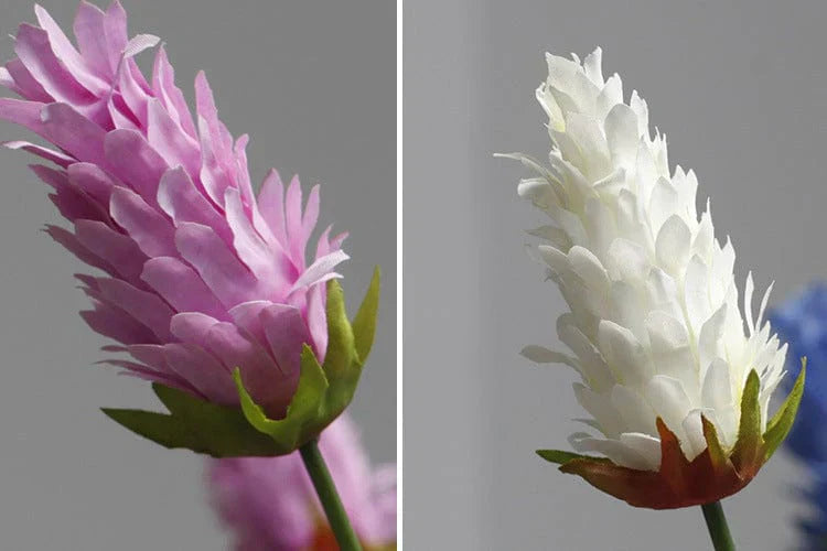 Frendorf | Künstliche 6 Köpfe Bromelienpflanze