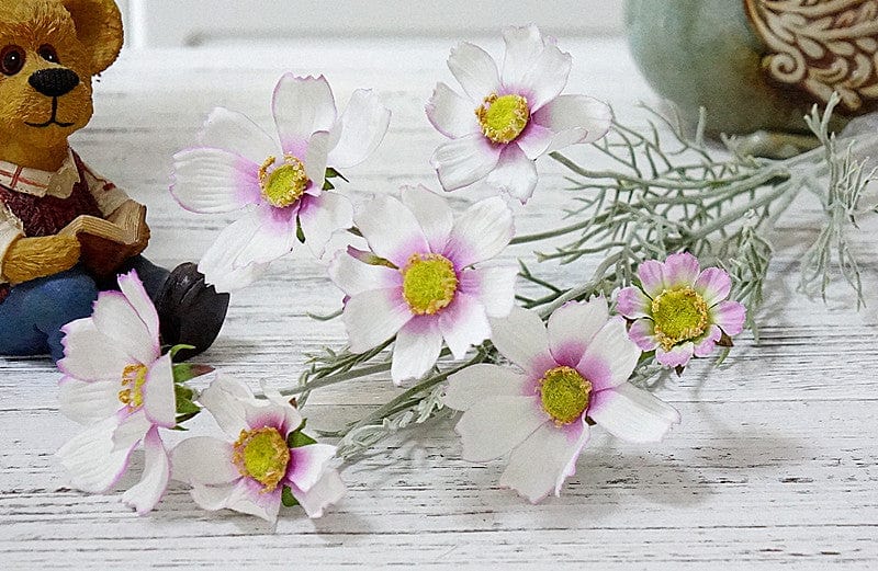 Frendorf | Künstliche 8 Köpfe Chrysanthemenblume
