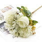 Frendorf | Künstlicher Blumenstrauß aus Rose + Chrysantheme