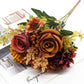 Frendorf | Künstlicher Blumenstrauß aus Rose + Chrysantheme