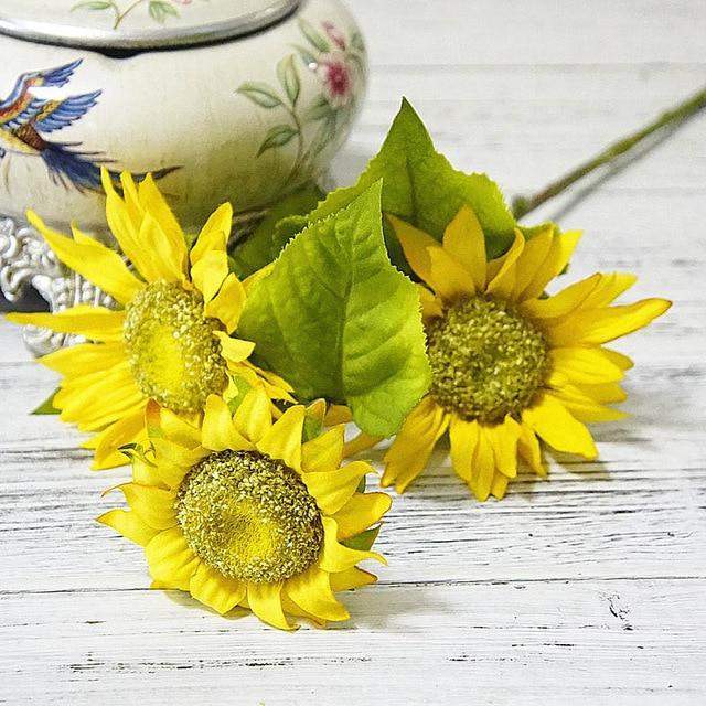 Frendorf | Künstliche Sonnenblumen Zweig