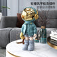 Astronaut Figur Spielzeug Statuen Astronaut Zimmerdekoration Figur Desktop Dekor Skulptur Nordic Innen Weihnachtsornamente