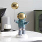 Astronaut Figur Spielzeug Statuen Astronaut Zimmerdekoration Figur Desktop Dekor Skulptur Nordic Innen Weihnachtsornamente
