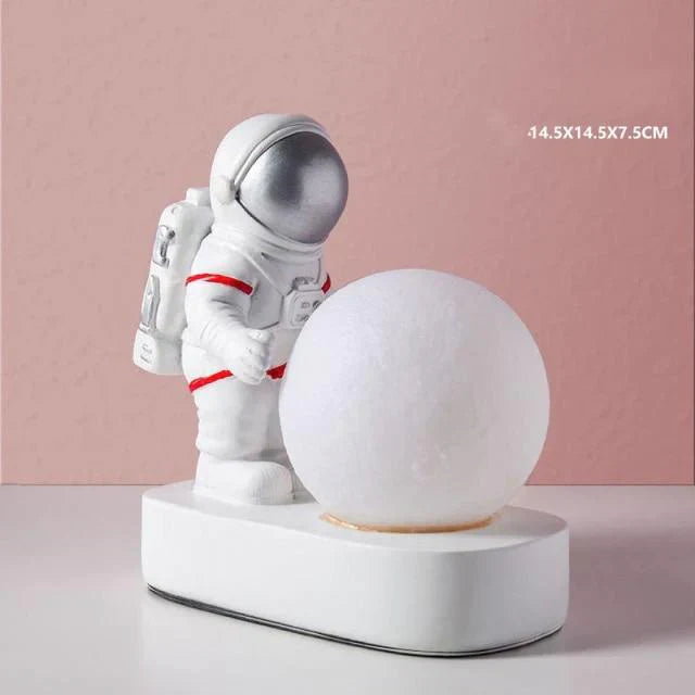 Frendorf | Astronaut Auf Dem Mond Nachtlicht