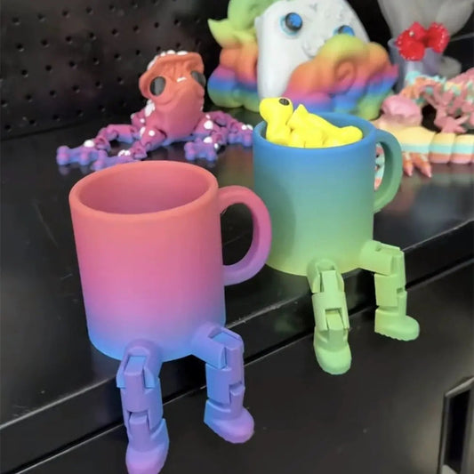 Frendorf | Ausgefallene Becher mit Beinen – Lustiges & praktisches Design