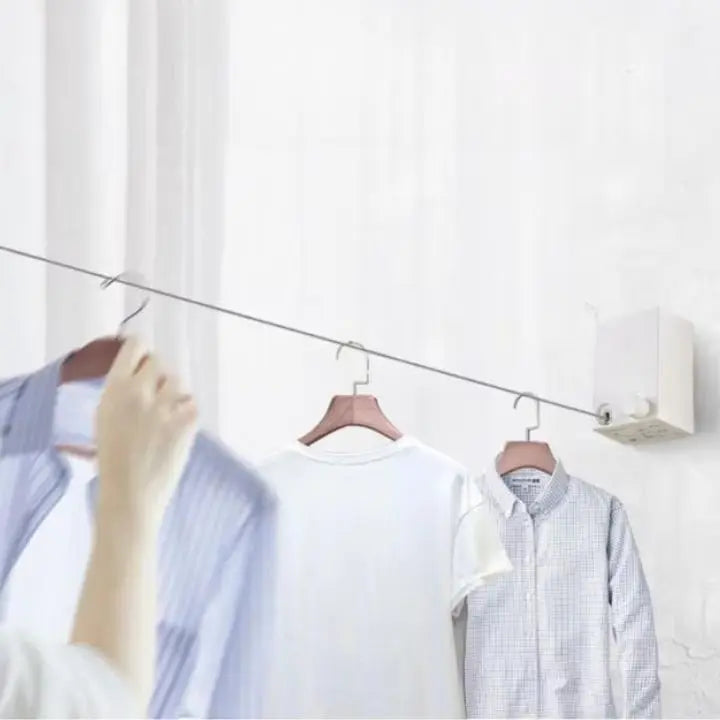 Frendorf | Ausziehbare Wäscheleine – Platzsparend, stabil & sicher