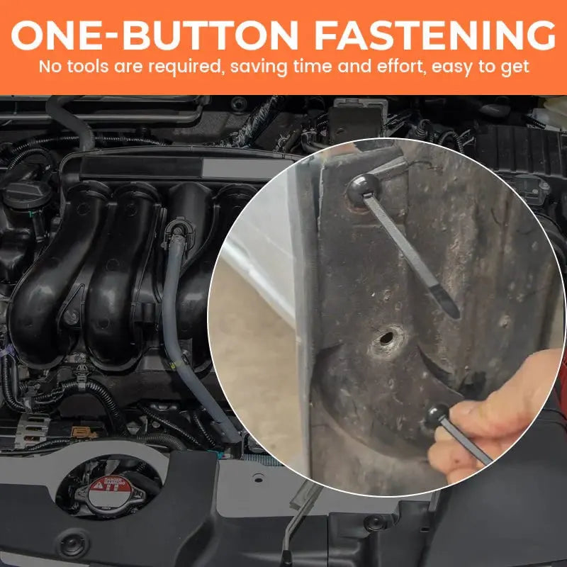 Frendorf | Auto-Kabelbinder-Schnallen – Werkzeuglose Befestigung