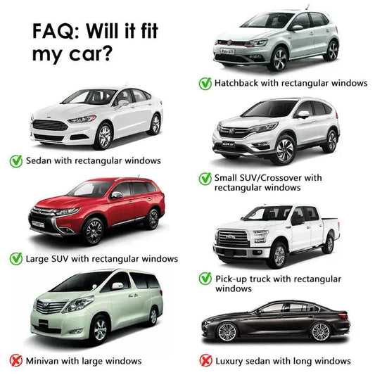 Frendorf | Auto-Mückennetz & Sonnenschutz – Flexibel & atmungsaktiv