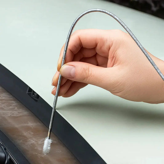 Frendorf | Auto-Rillen- und Abflussreiniger – Mit flexibler Bürste & starkem Griff