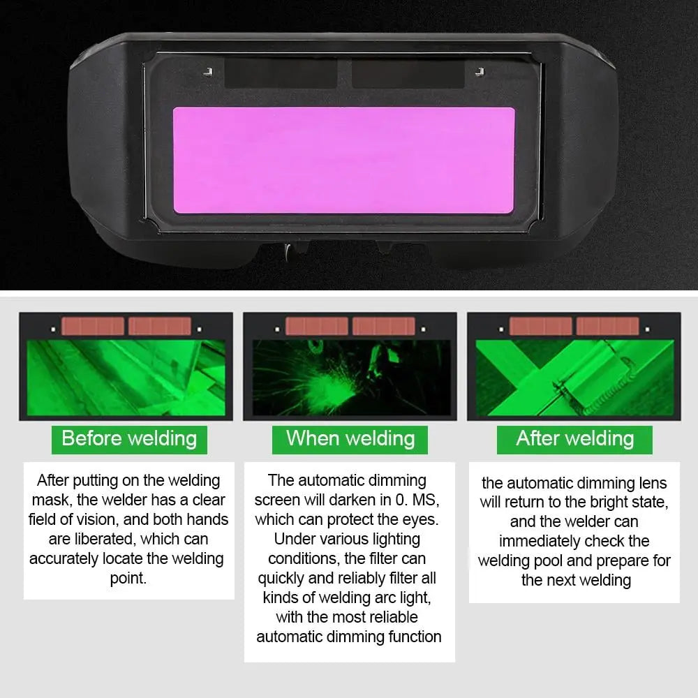 Frendorf | Auto-dimmende Schweißbrille – Sofortiger Schutz für Ihre Augen