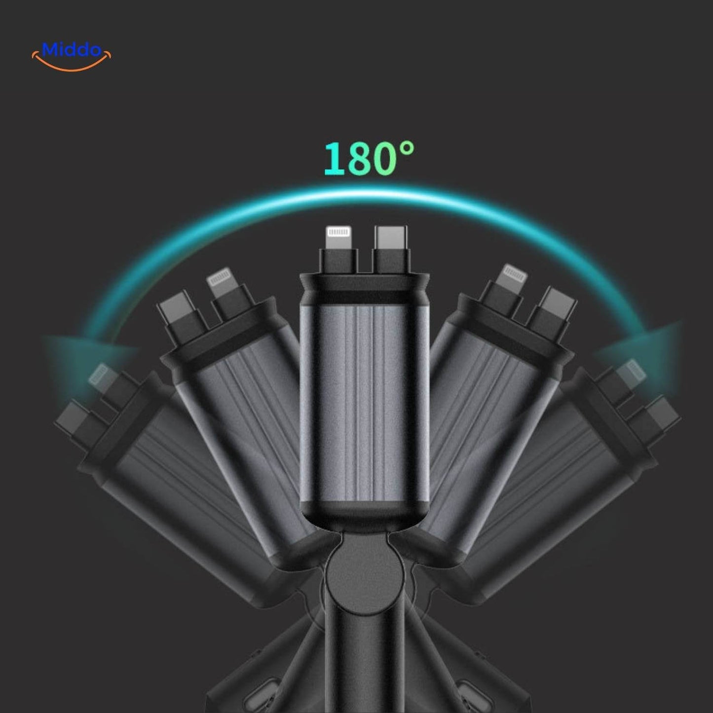 Frendorf | 120W | 4-in-1 Ladegerät, Super-Schnell, RGB Sternenhimmel!