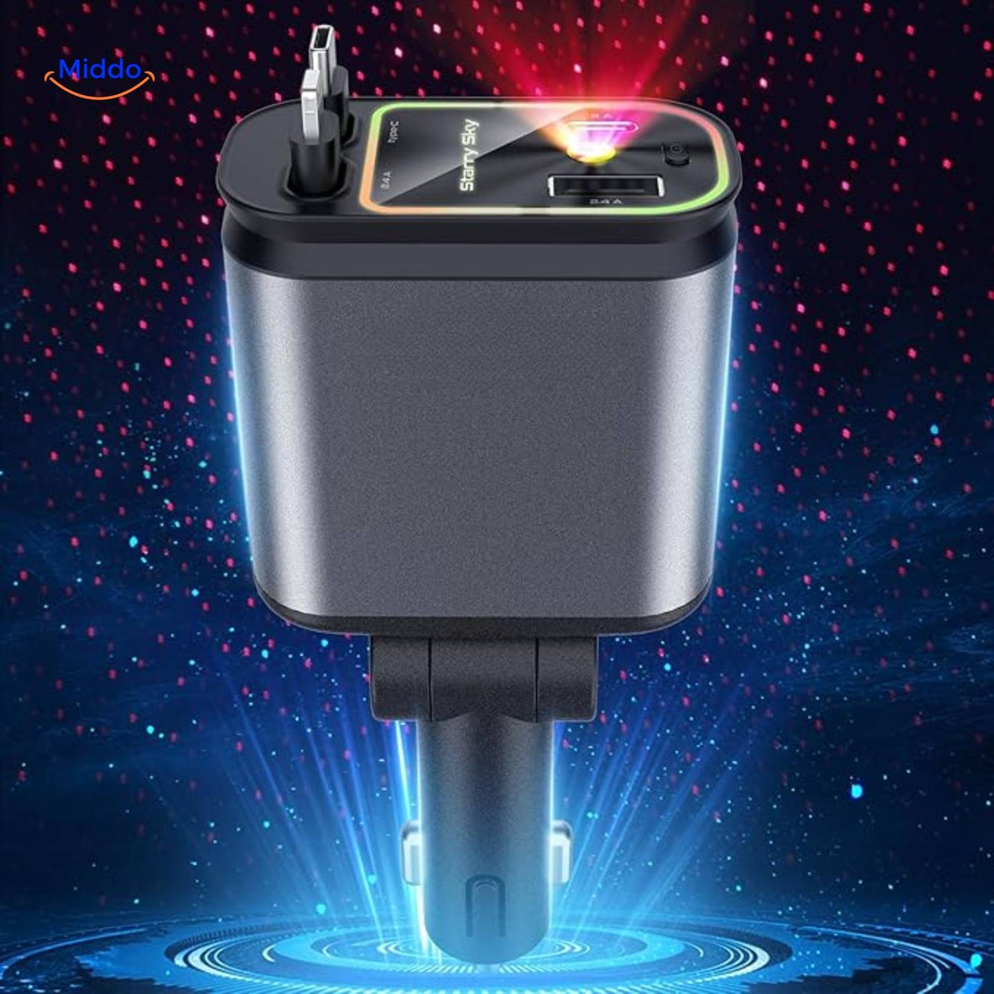 Frendorf | 120W | 4-in-1 Ladegerät, Super-Schnell, RGB Sternenhimmel!
