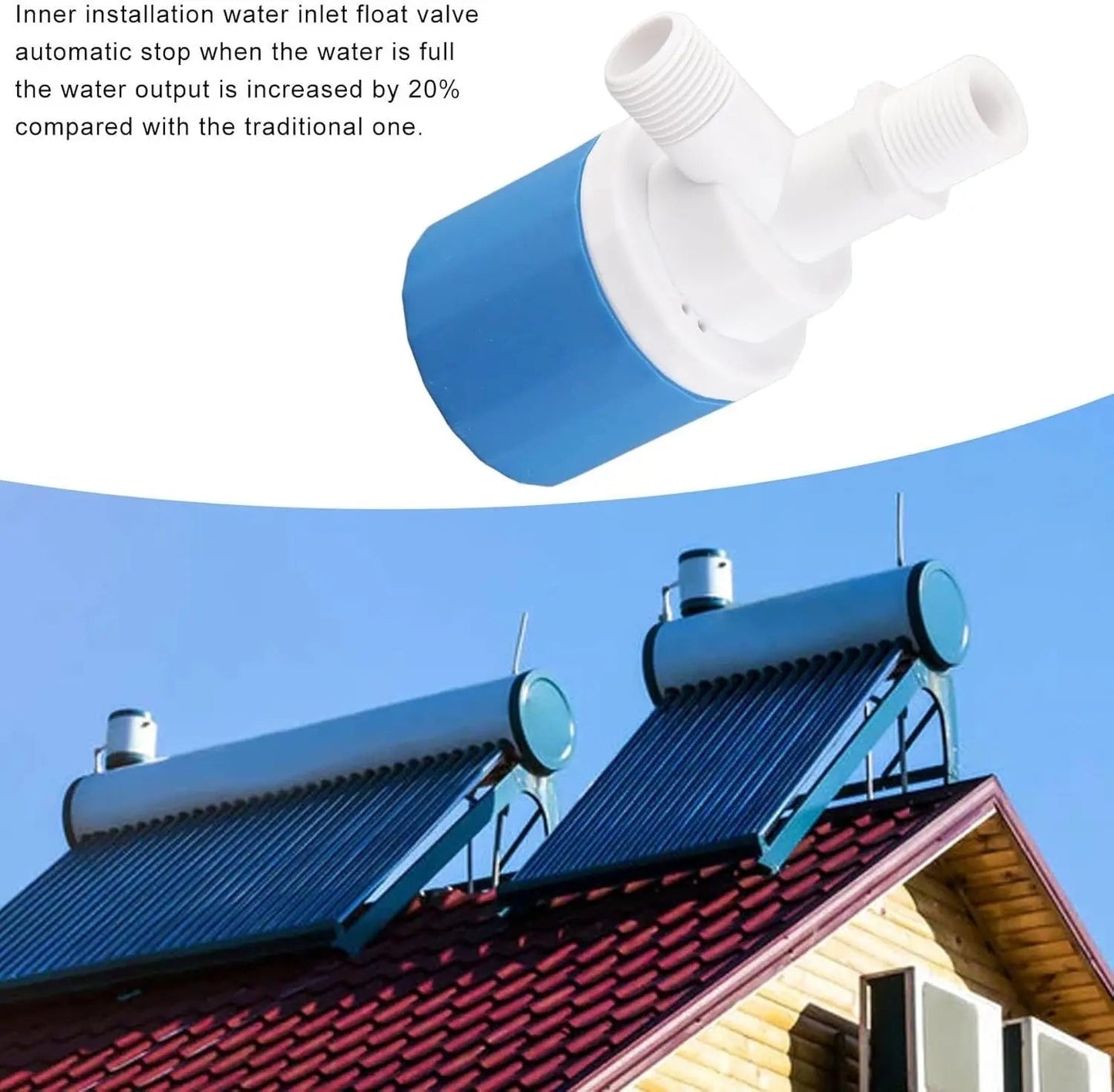 Frendorf | Automatisches Wasserstandsventil – Ohne Strom, Kontrolle & Überlaufgefahr