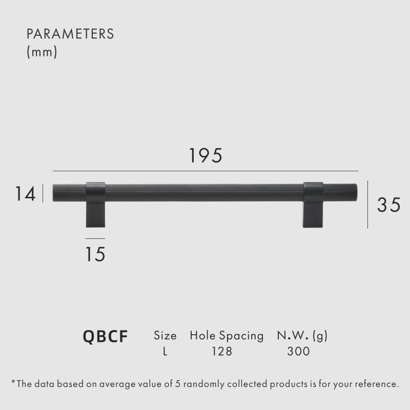 Frendorf | Avery Messing Möbelgriff | Schrankgriff für Küchenschränke