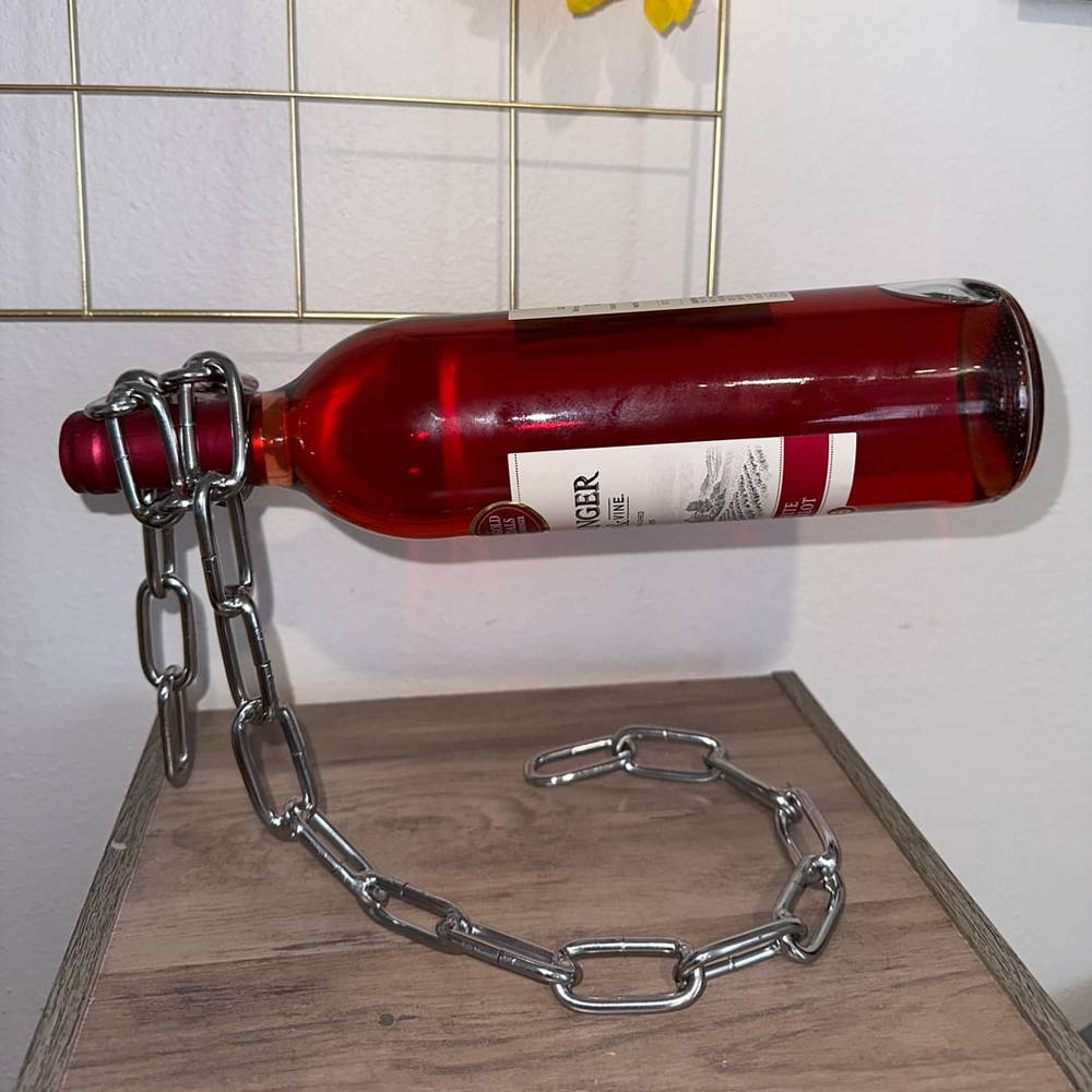 Frendorf | LuxeVibe Eleganter Weinflaschenhalter für stilvolle Wohnkultur