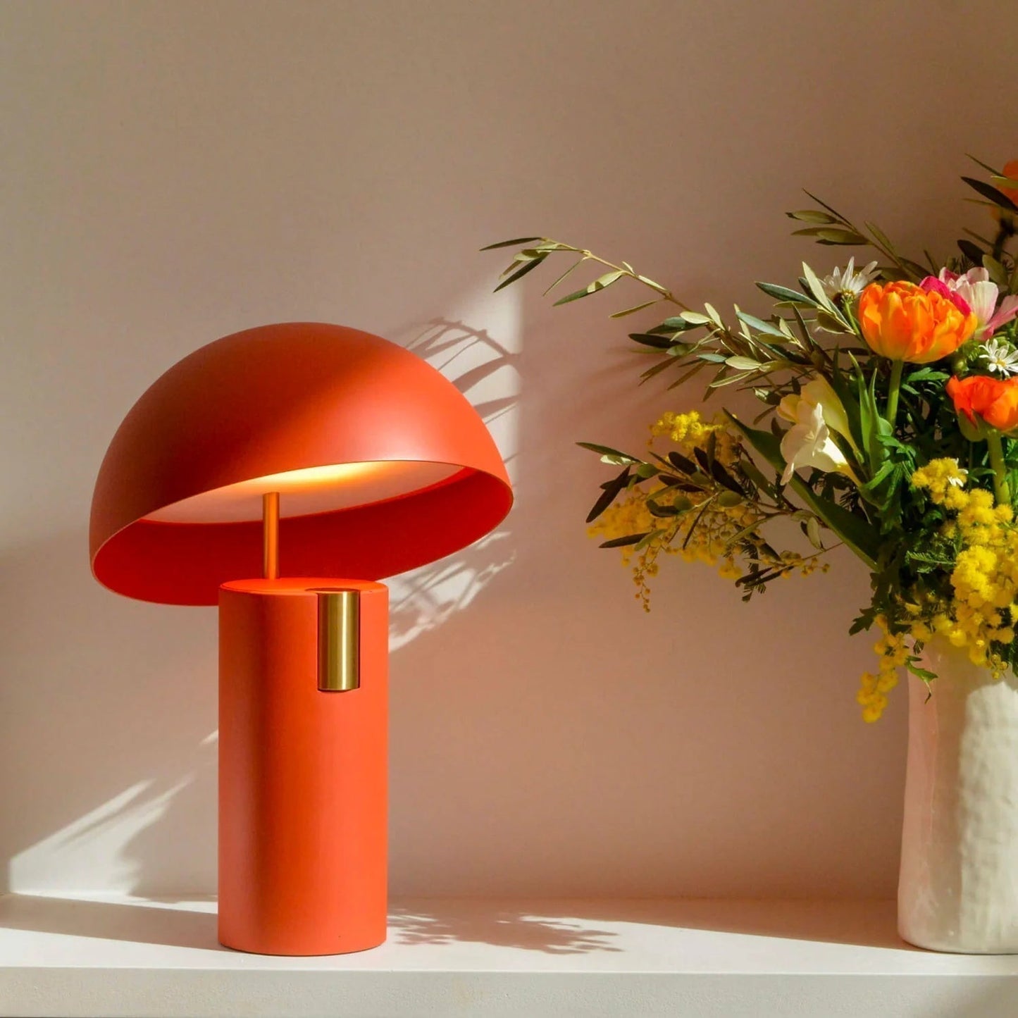 Tischlampe - RetroWave - Minimalistisches & Verstellbares Design - Schicke Moderne Eleganz