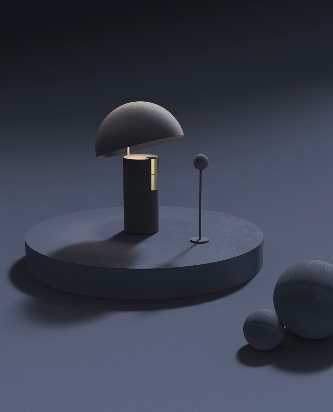 Tischlampe - RetroWave - Minimalistisches & Verstellbares Design - Schicke Moderne Eleganz