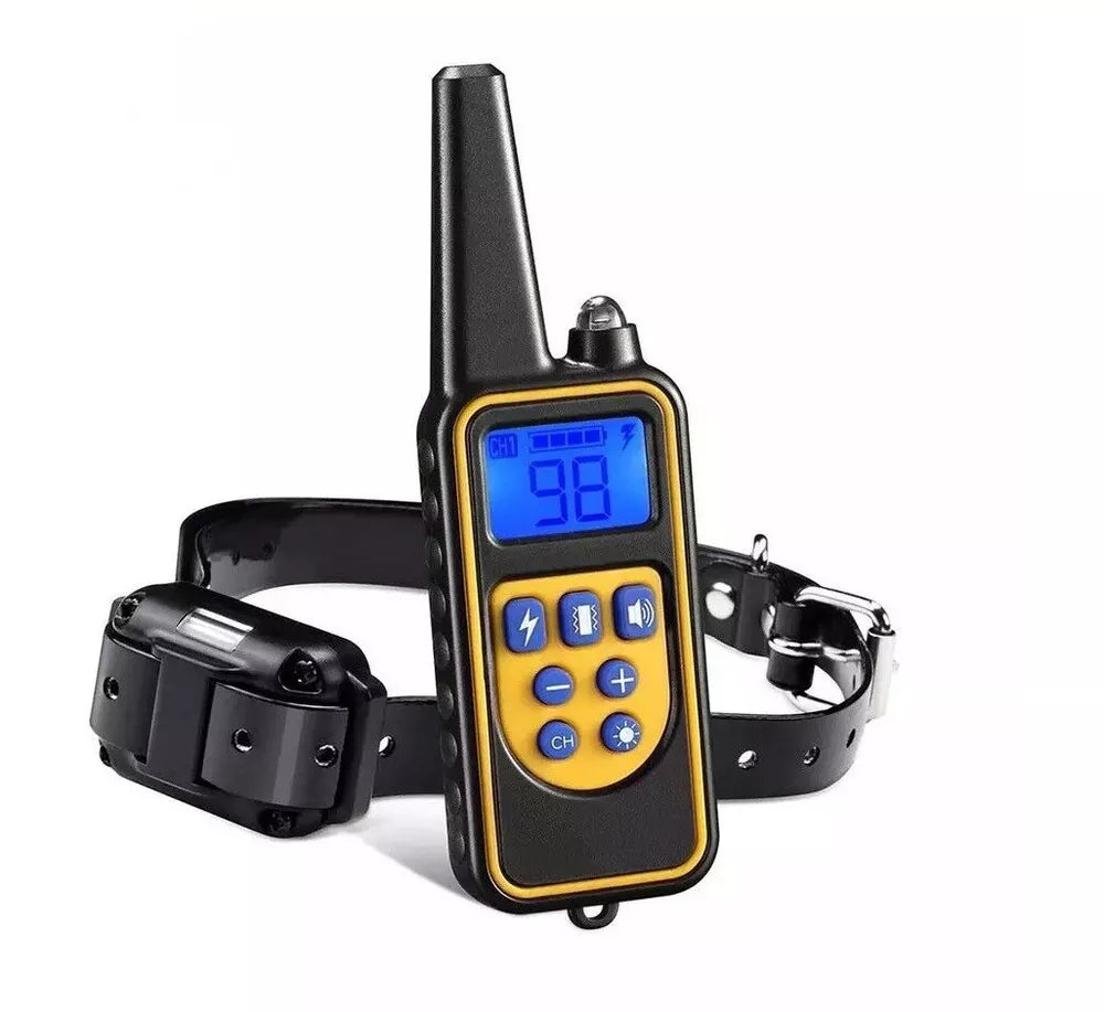 Frendorf | 2600ft Elektronisches Hundetraining Halsband Wasserdicht Haustier Fernbedienung