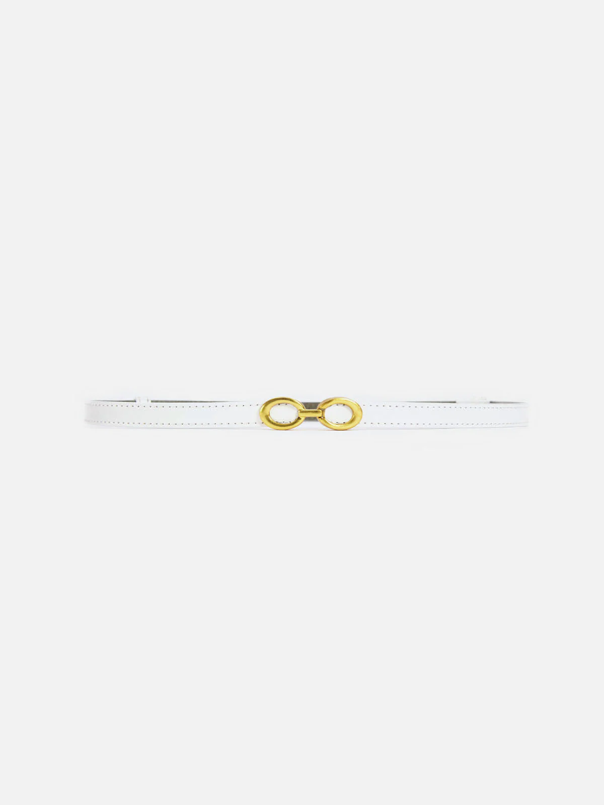 Frendorf | Schmaler Ledergürtel mit Stilvollem Ringverschluss für Damen
