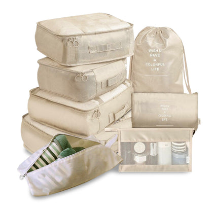 Frendorf | Backy -  8er-Set Reisetaschen-Organizer