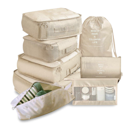 Frendorf | Backy -  8er-Set Reisetaschen-Organizer